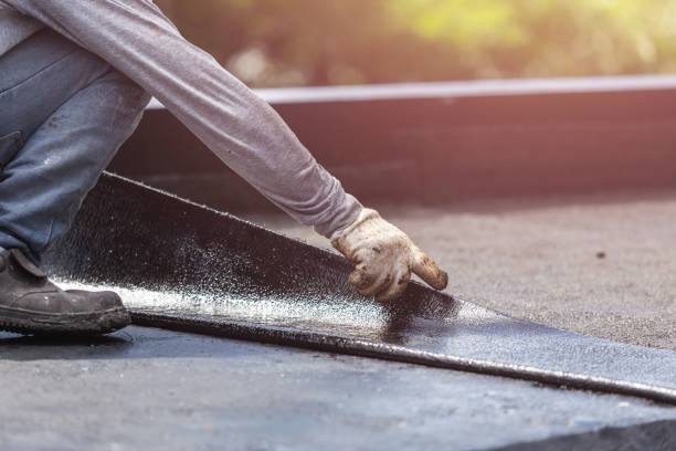 Professional Basement Waterproofing technician working in Buena, NJ